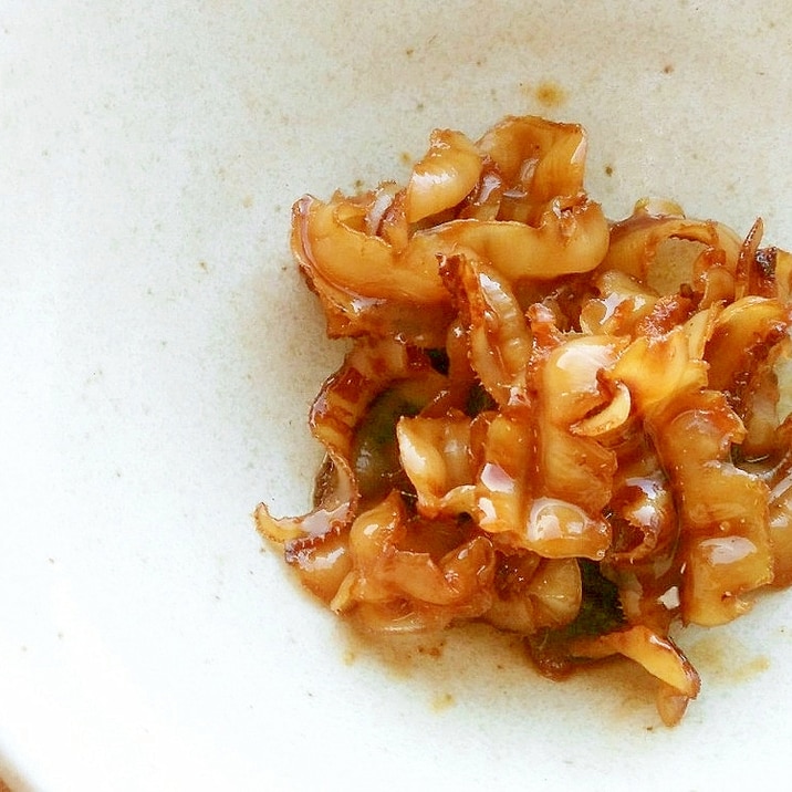 ホタテのヒモの甘辛煮 レシピ 作り方 By 京たまご86 楽天レシピ ホタテのヒモの甘辛煮 レシピ 作り方 By 京たまご86 楽天レシピ